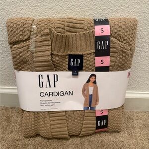 “New” GAP Open-Front Cardigan in Camel Brown sizeS “firm on price”